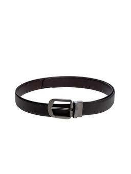 Apsis Men Black Textured Belt