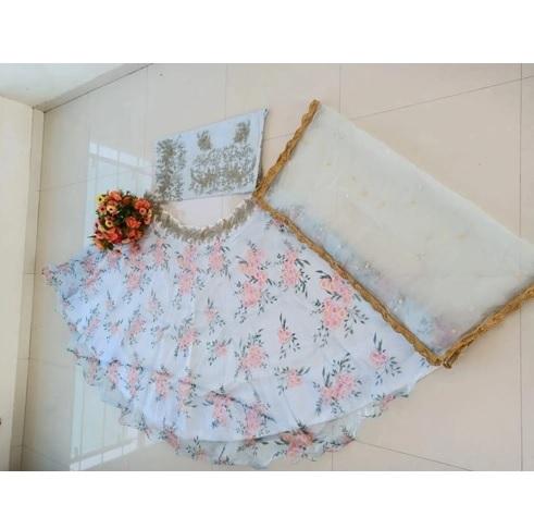 Ladies Lehenga Dress Material