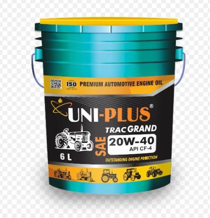 UNI-PLUS TRAC GRAND 20W40 API CF-4  ENGINE OIL (6 LTR)