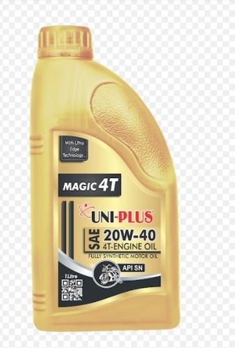 UNI-PLUS  MAGIC 4T 20W-40 API SN  SYNTHETIC  MOTOR CYCLE ENGINE OIL (1LTR)