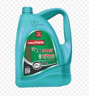 UNI-PLUS TURBO POWER 15W-40 CF-4 PLUS  DIESEL ENGINE OIL (5LTR)