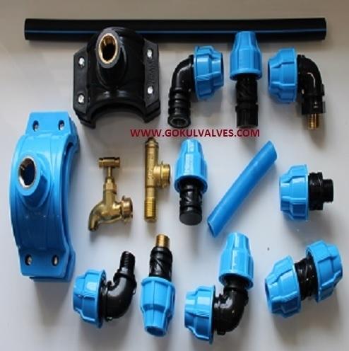 MDPE Compressor Fittings