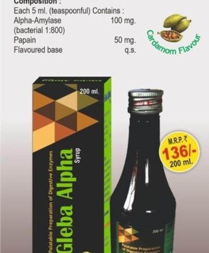 Digestive Enzyme Syrups