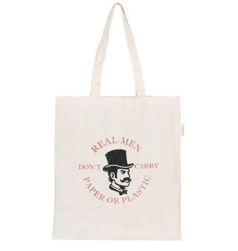 Real Men - Inspirational Tote Bag