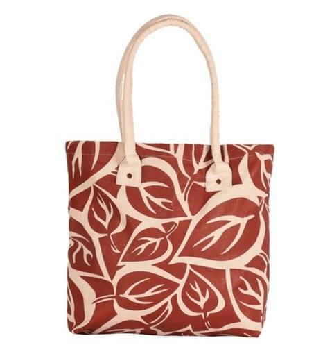 Maroon Leaf - Totally Tote Bag
