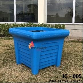 FRP SQUARE PLANTER SIZE-21''X21''X17''