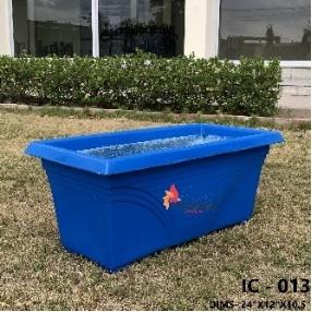 FRP SQUARE PLANTER SIZE- 21''X12''X10''
