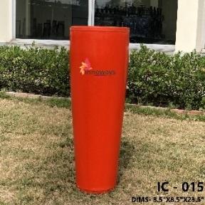 FRP ROUND PLANTER SIZE- 8''X8''X23''