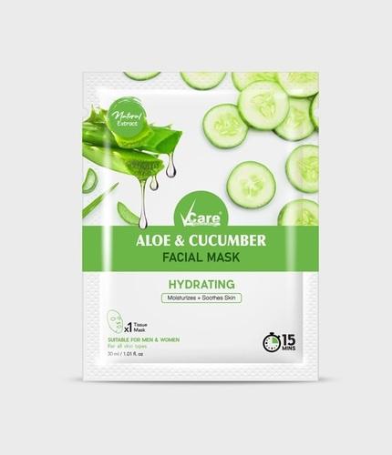 VCARE ALOE & CUCUMBER SHEET MASK