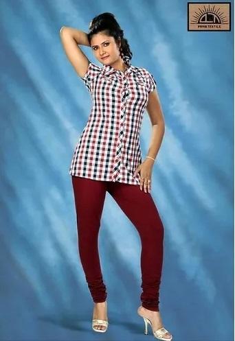 Coloured Cotton Legging