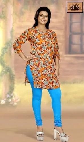 Cotton Stretchable Ankle Leggings