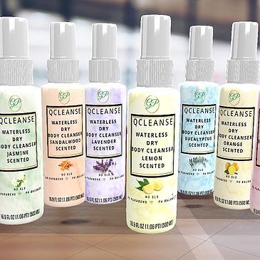 QCleanse Dry Waterless Wash