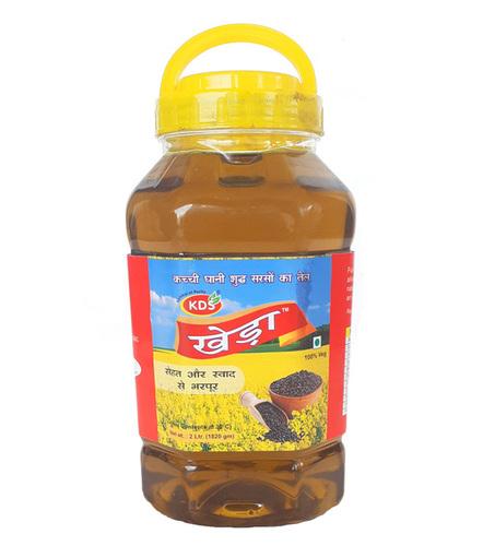 Khera Kachi Ghani Black Mustard Oil 2L