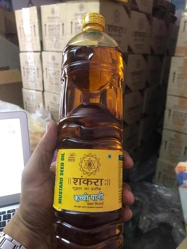 Sankarah Kachi Ghani Mustard Oil - 1LT
