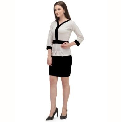 Premium Knitting Casual Western Dress