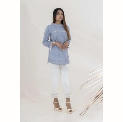 Premium Cotton Top With Premium Lycra Bottom Set