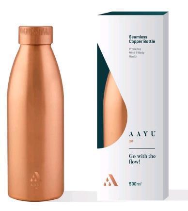 COPPER BOTTLE 500 ML