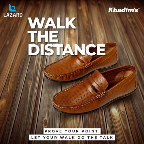 Lazard Men Brown Derby Casual Shoe