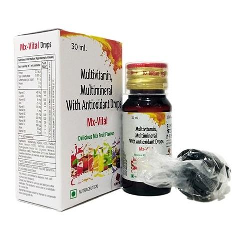 Multivitamin Multimineral With Antioxidant Drops