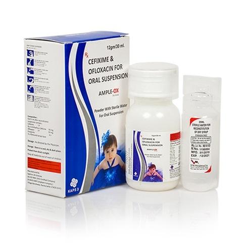 Cefixime And Ofloxacin For Oral Suspension