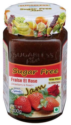 STRAWBERRY AND ROSE JAM