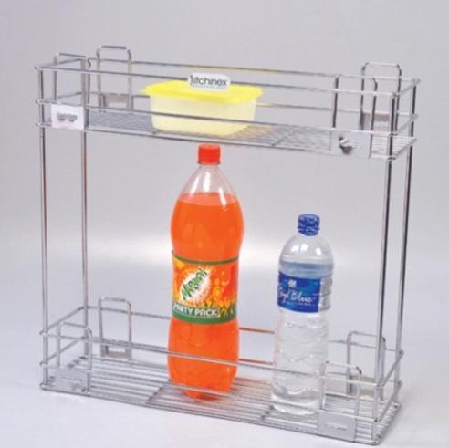 2 Shelf Base Mounted Pullout