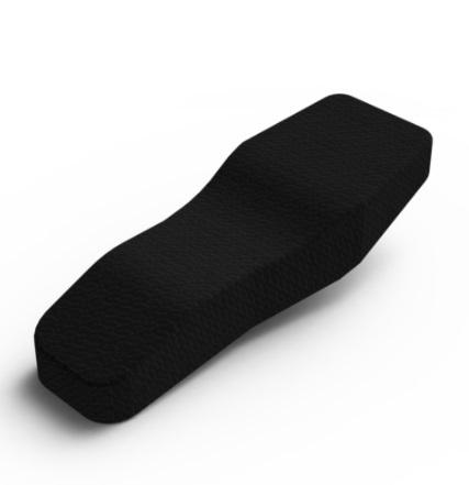 BLACK TOP BIKE SEAT COVER