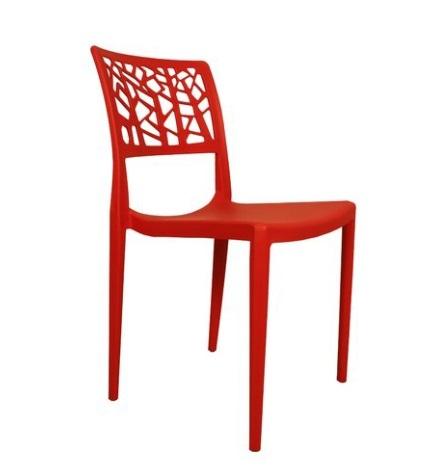 Armless Mesh Cafe Chair