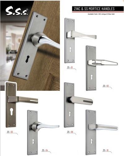 Zinc & SS Mortice Handles