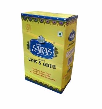 Shree Saras Cow Ghee 1 ltr tetra