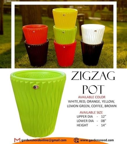 Zigzag Pot