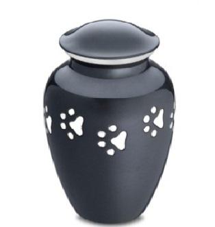 Classic Paw Print Large Pet Cremation Urn		