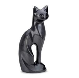 Midnight Cat Pet Cremation Urn