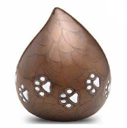 Bronze Love Drop Pet Cremation Urn	