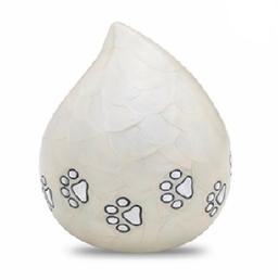 Pearl Love Drop Pet Cremation Urn	