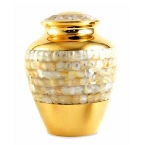 Mother of Pearl Elite Large Cremation Urn		