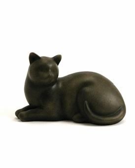 Sable Cozy Cat Cremation Urn