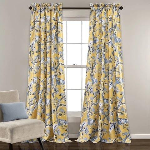COTTON EYELET CURTAINS