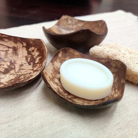 Coconut Shell Soap Dish