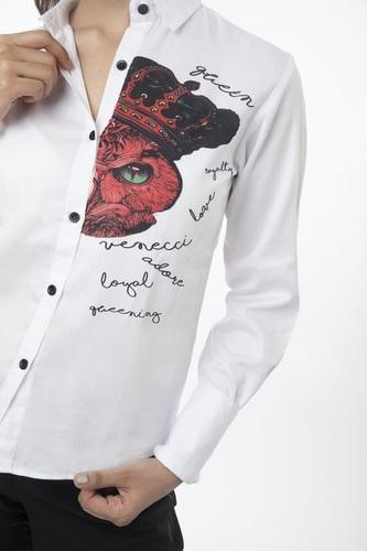 DARK GRAPHIC WOMENS SHIRT