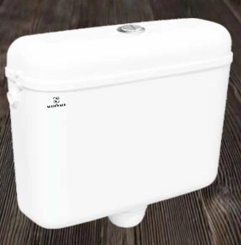  Flushing Cistern - Dual Flow Center Push