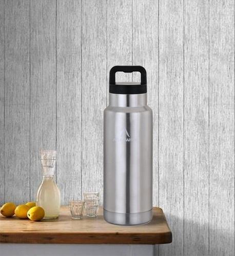 Handle Flask Steel Finish