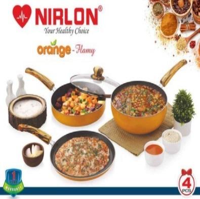 Nirlon Orange Flamy Gift Set