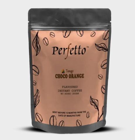 Perfetto Choco Orange Flavoured Coffee Pouch