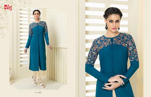 Designer Green Kurti