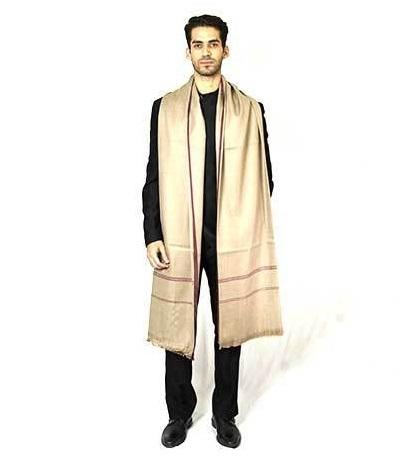 127x254 Cm Mens Kani Wool Lohi Shawl