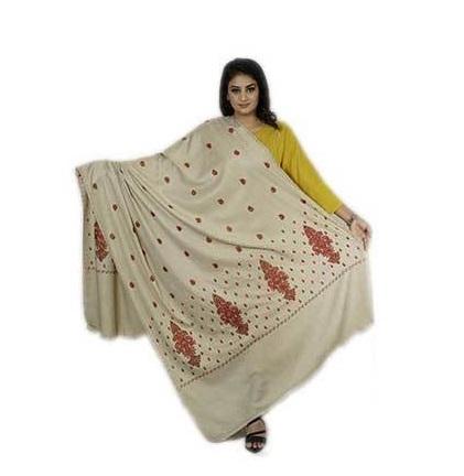 100 x 200 cm Paper Mache Palla Butti Wool Shawl