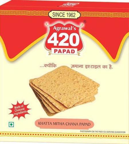 KHATTA MEETHA CHANA PAPAD