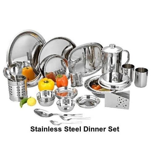 Stainless Steel Dinner Set