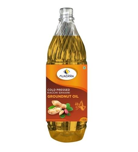 Mundrra Kacchi Ghaani 1 Ltr Groundnut Oil